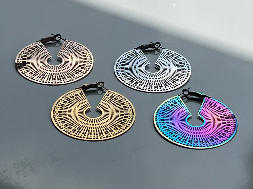 Sacred Geometry Connectivity Earrings COZO
