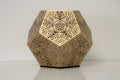 Dillon Forte Dodecahedron Table Light - Gold