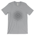 Flower of Life T-Shirt - Grey Print